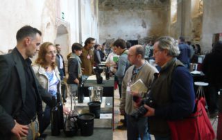 Image of 2013 Espai Priorat edition, in the former refectory of the Cartoixa d'Scala Dei (Scala Dei Carthusian Monastery)