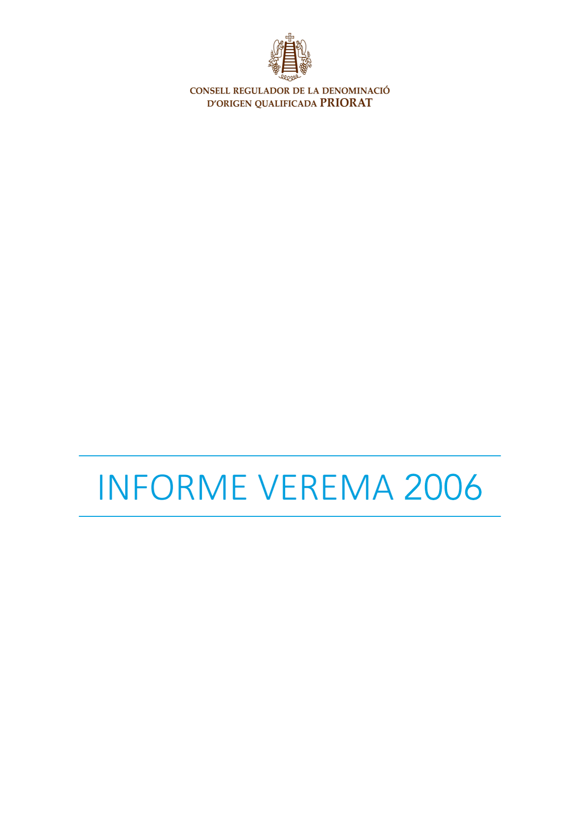 Informe de verema 2006
