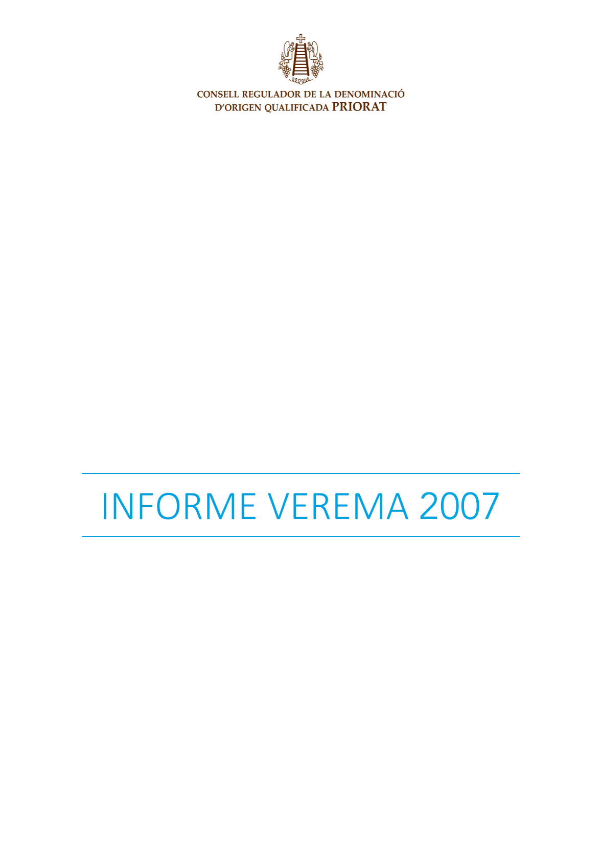 Informe de verema 2007