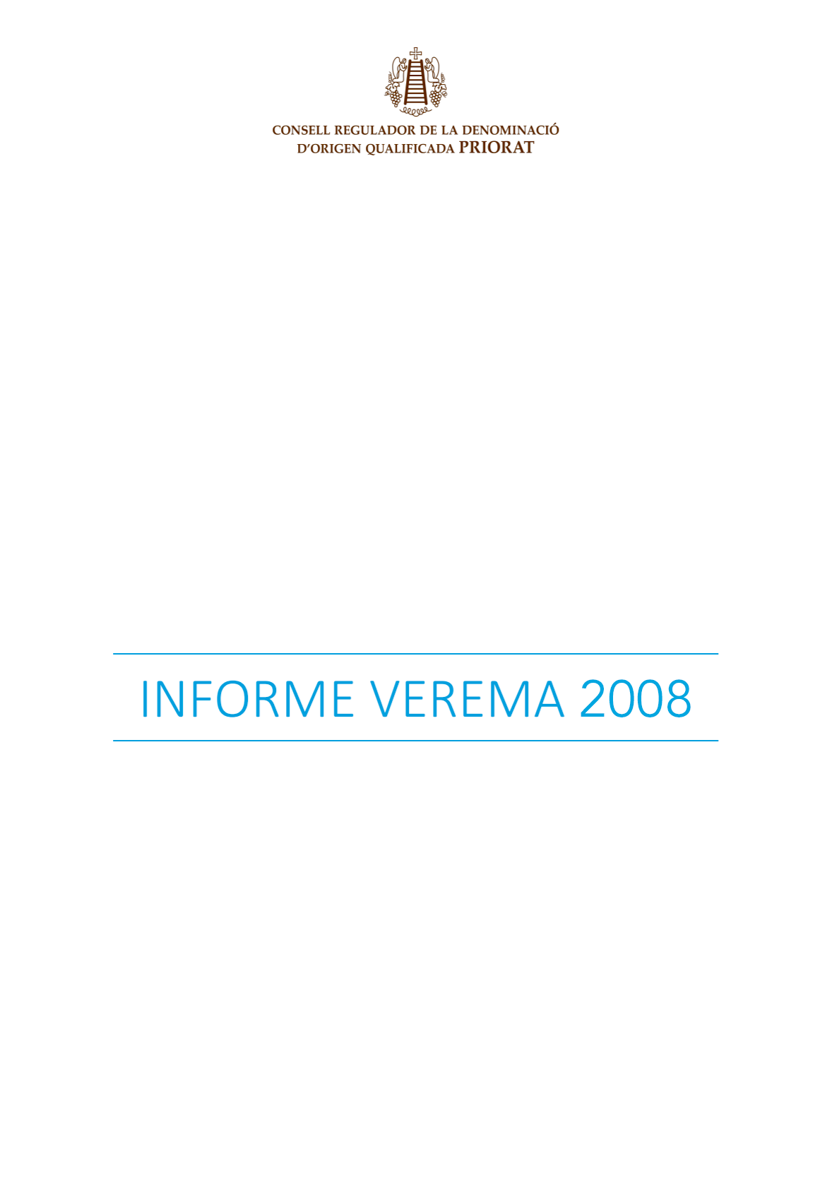 Informe de verema 2008