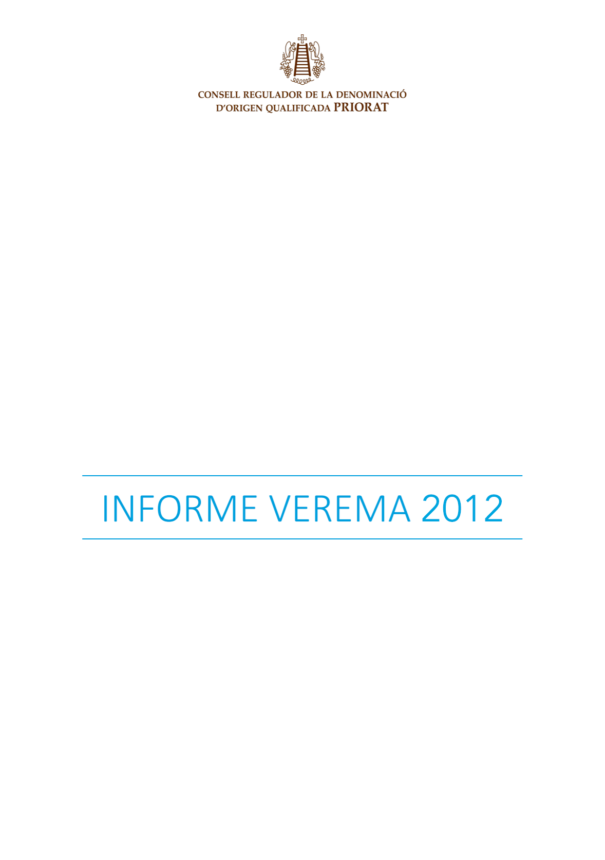 Informe de verema 2012