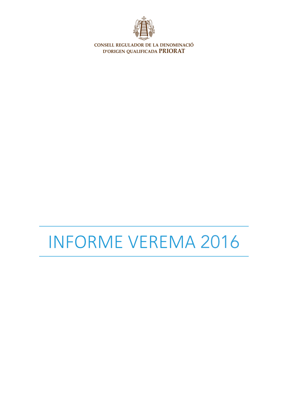 Informe de verema 2016