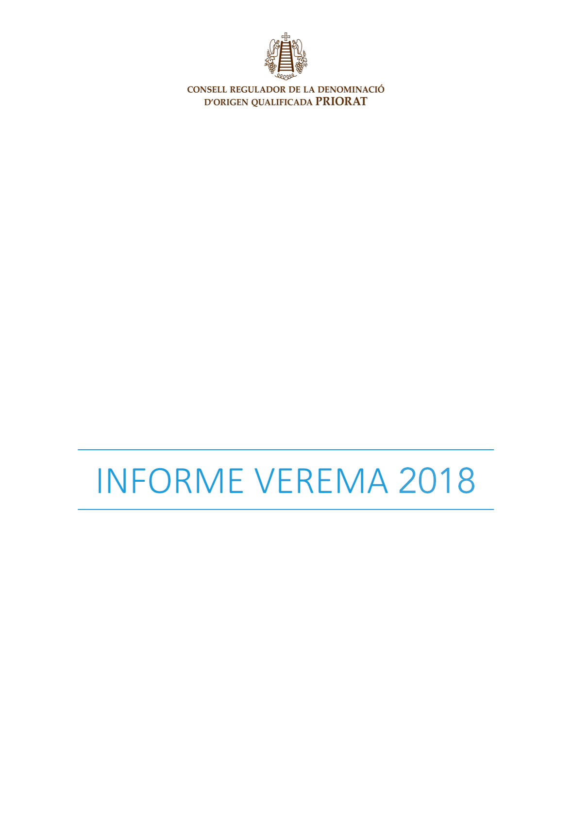 Informe de verema 2018