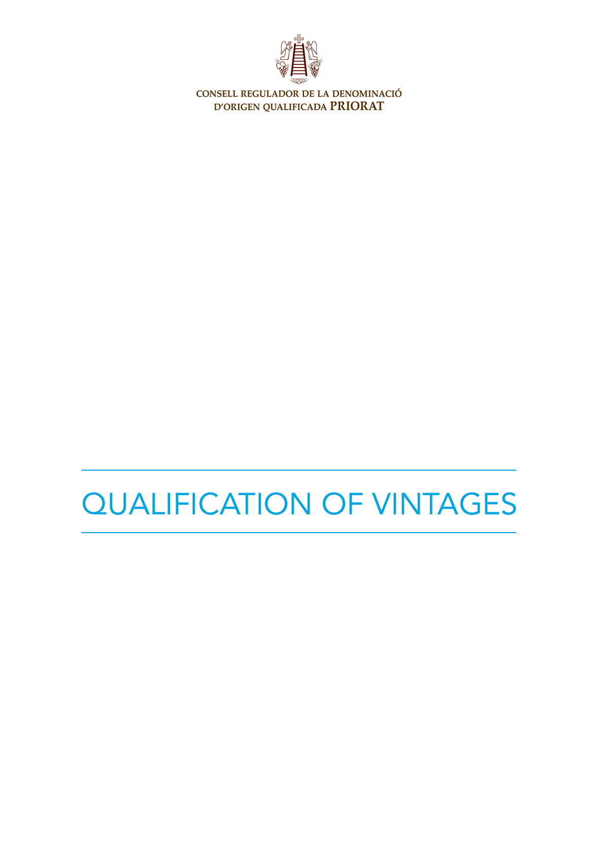 Qualification of vintages